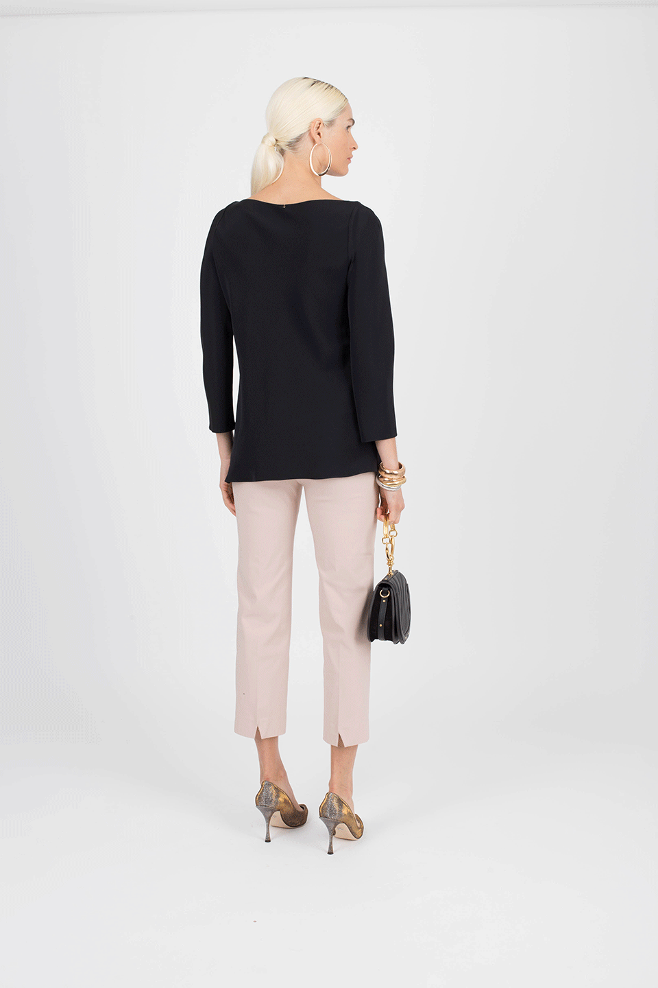 CHLOÉ-Nile Crossbody Handbag-BLACK