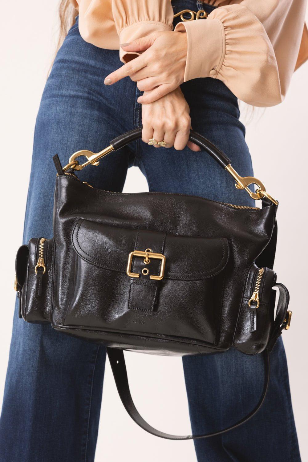 CHLOÉ-Camera Bag - Black-BLACK