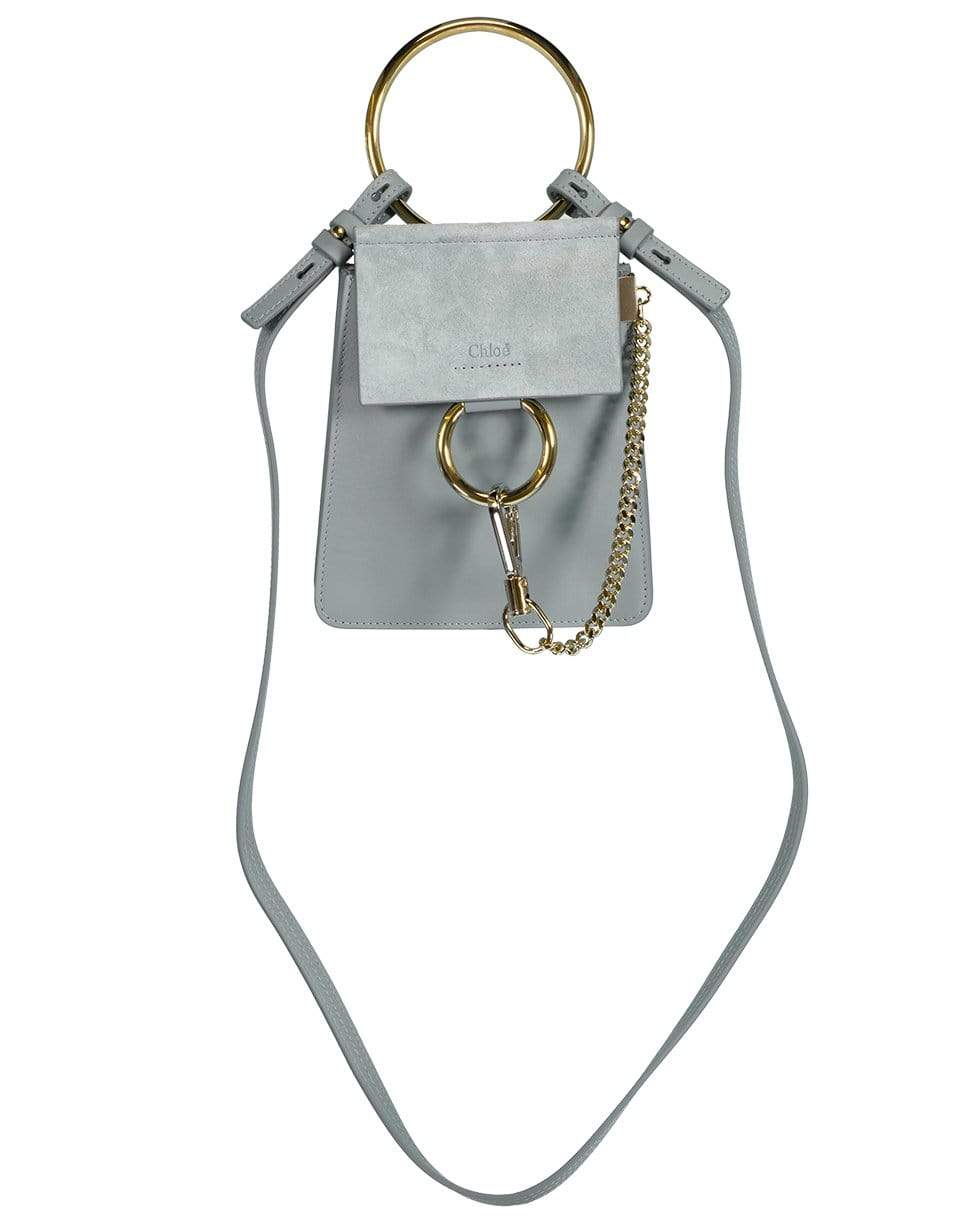 CHLOÉ-Faye Bracelet Bag-BLUE