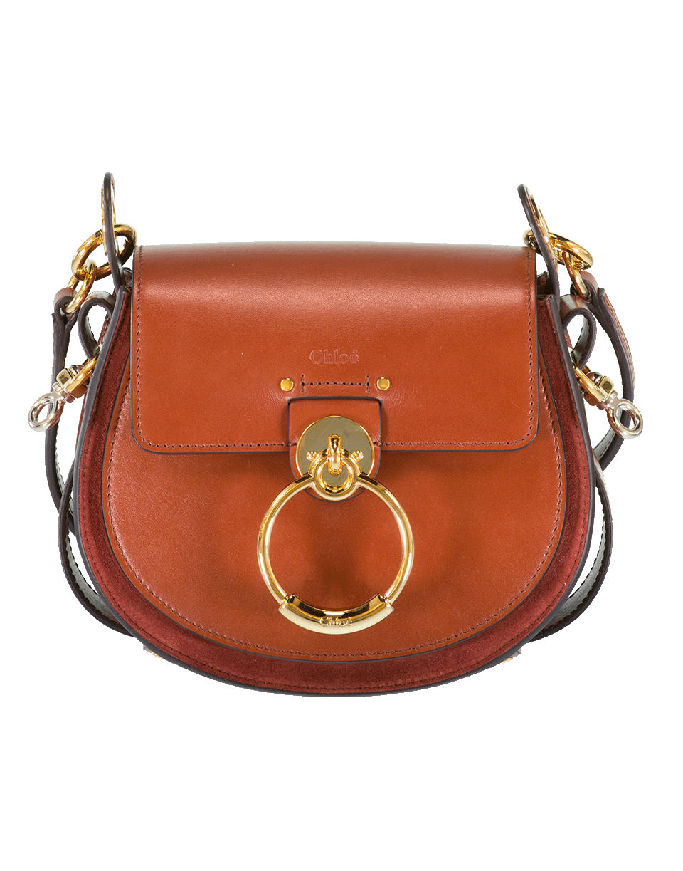 CHLOÉ-The Tess Small Camera Bag-BROWN