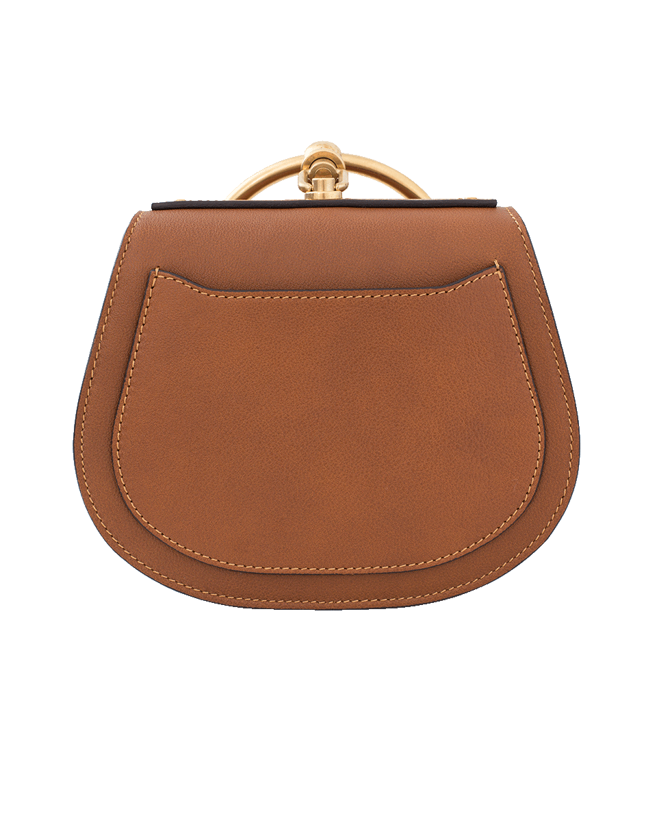 CHLOÉ-Nile Smooth Suede Bag-CARB BRN
