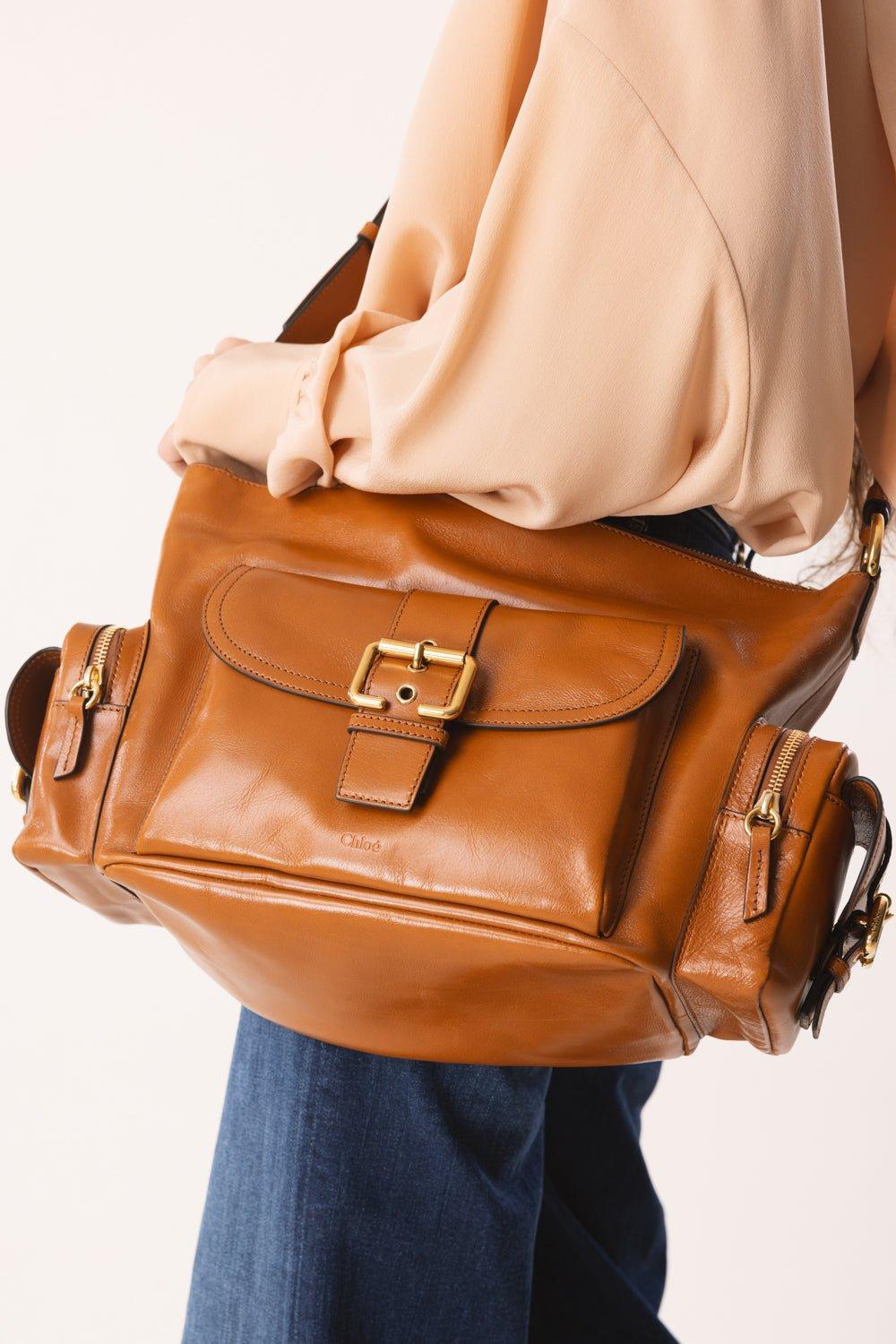 CHLOÉ-Camera Bag - Clay Brown-CLAY BRN