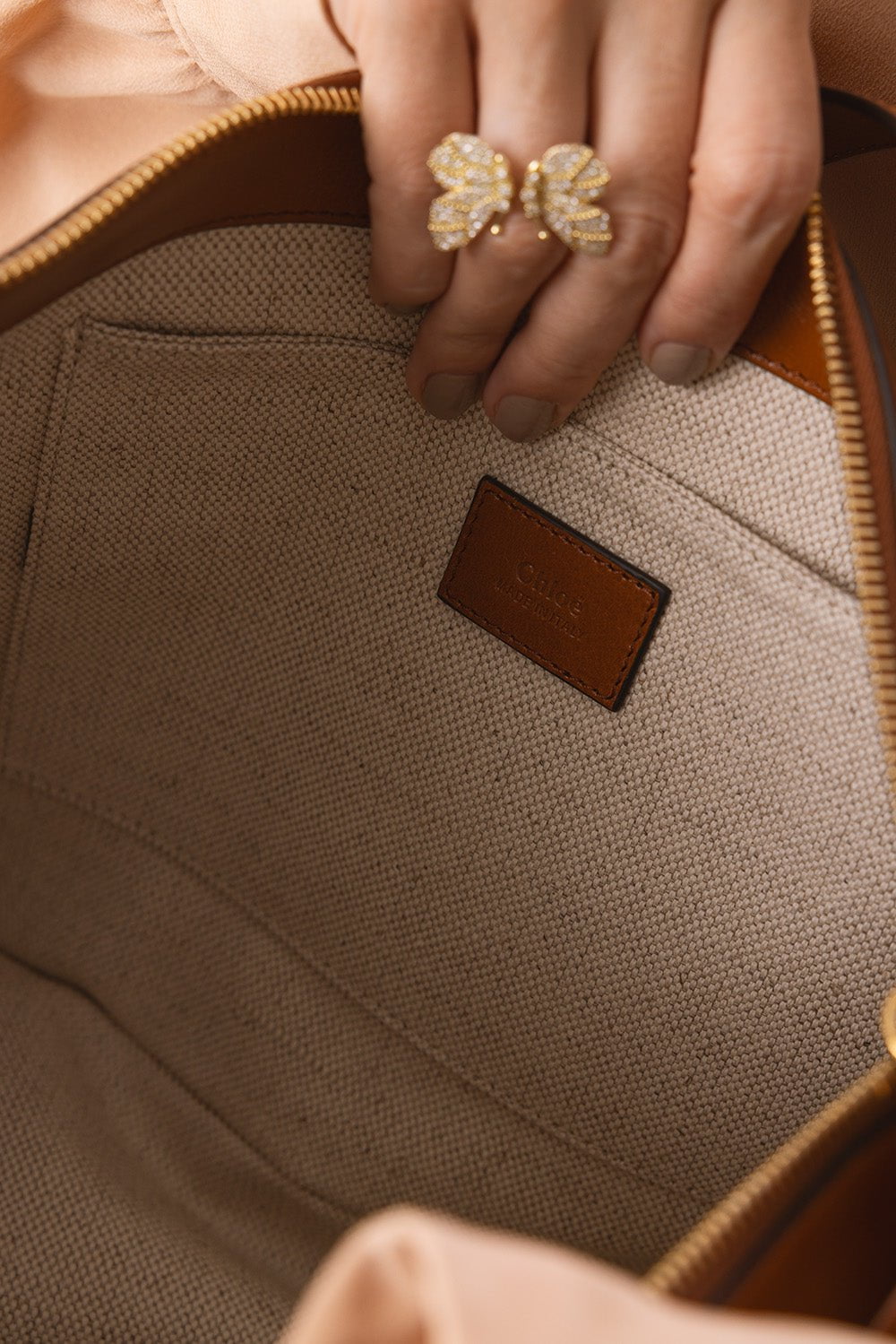 CHLOÉ-Camera Bag - Clay Brown-CLAY BRN