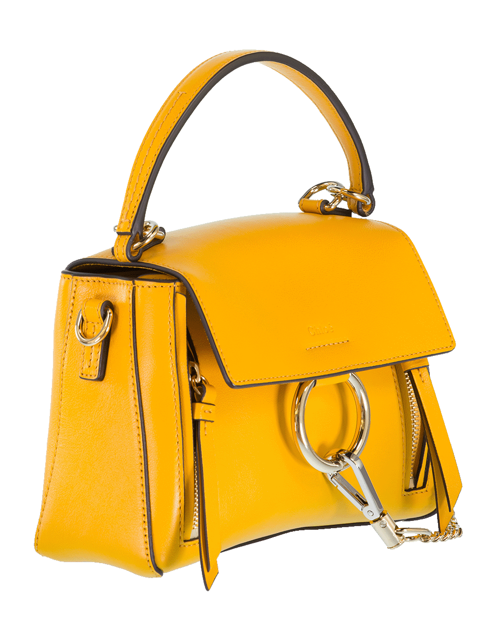 CHLOÉ-Faye Day Mini Bag-DK OCHRE