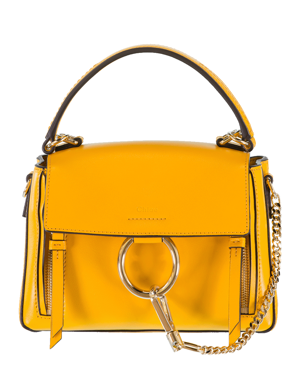 CHLOÉ-Faye Day Mini Bag-DK OCHRE
