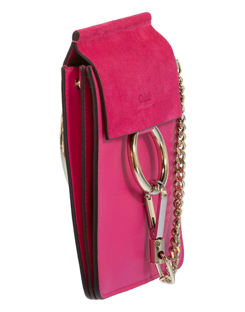 CHLOÉ-Faye Mini Crossbody Bag-FUSCHIA