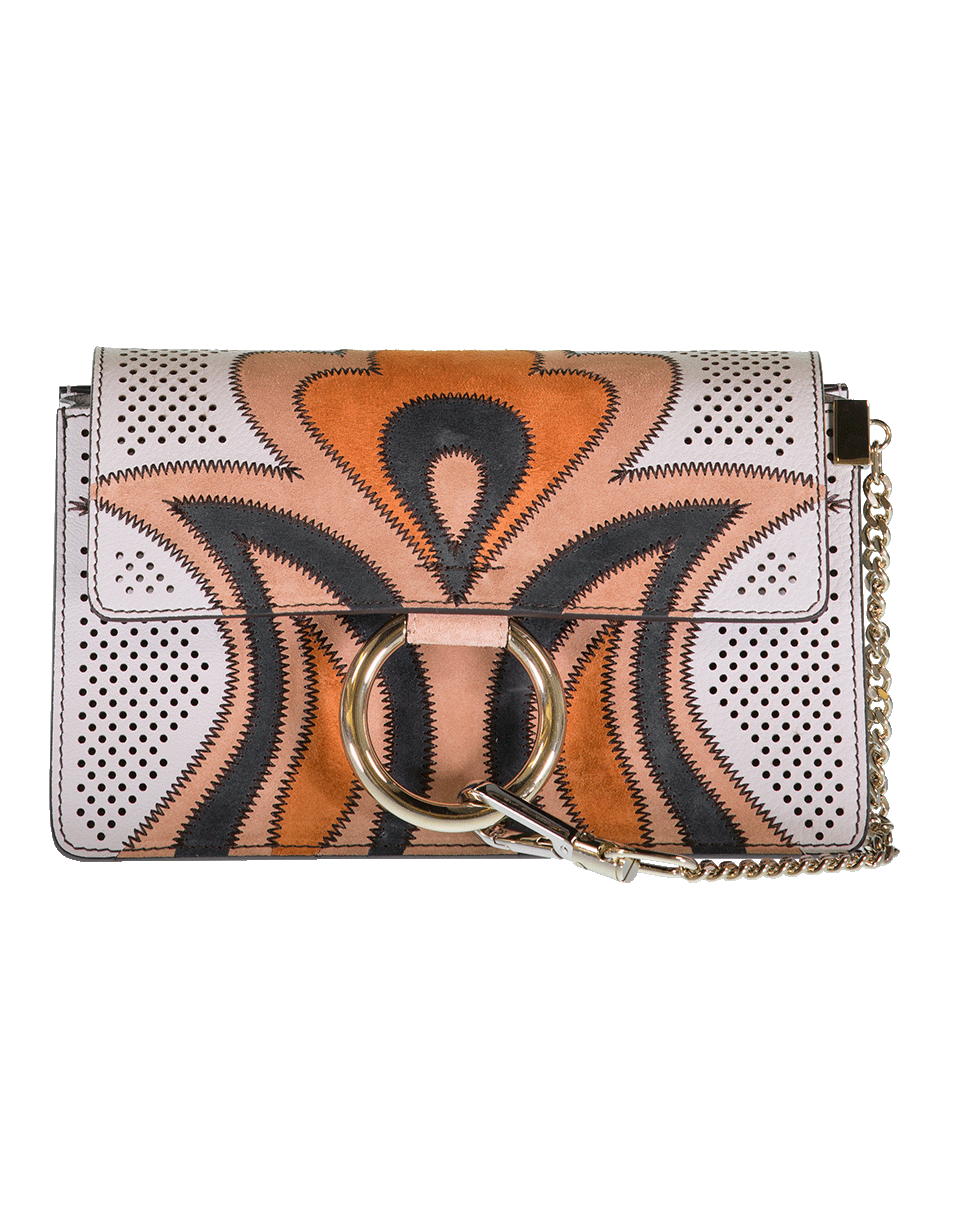 CHLOÉ-Faye Paisley Motif Bag-GREY