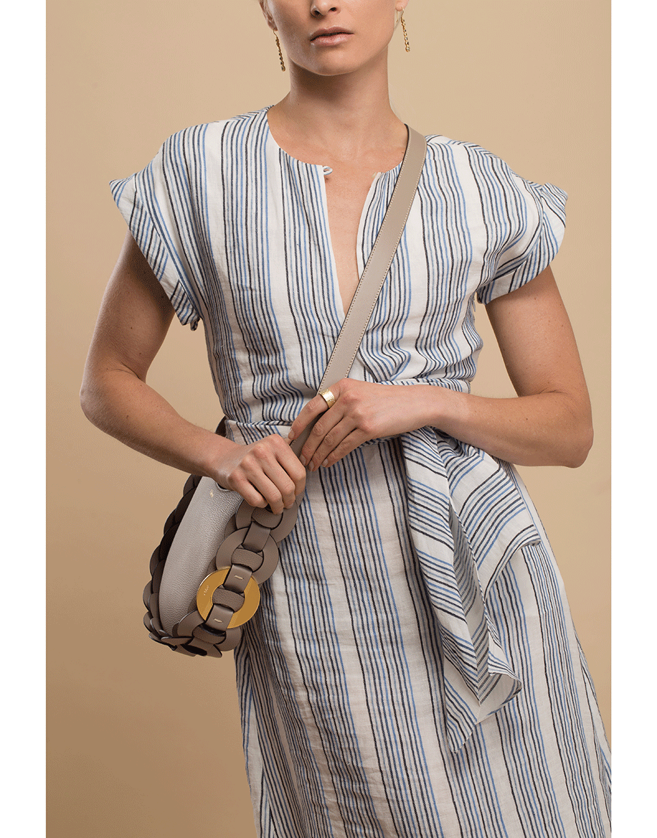 CHLOÉ-Grey Darryl Small Hobo Bag-GREY