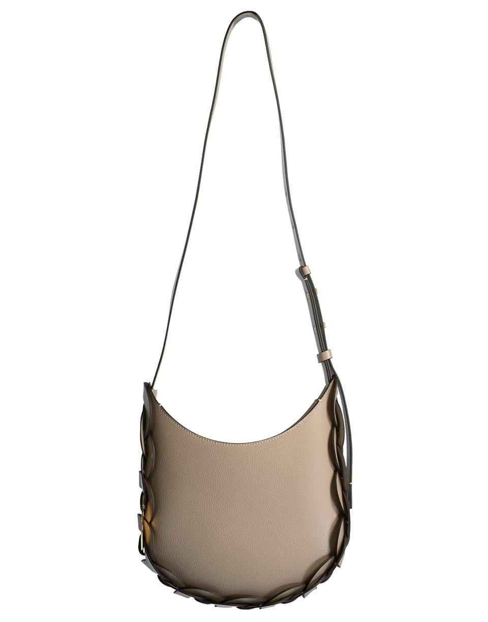 CHLOÉ-Grey Darryl Small Hobo Bag-GREY