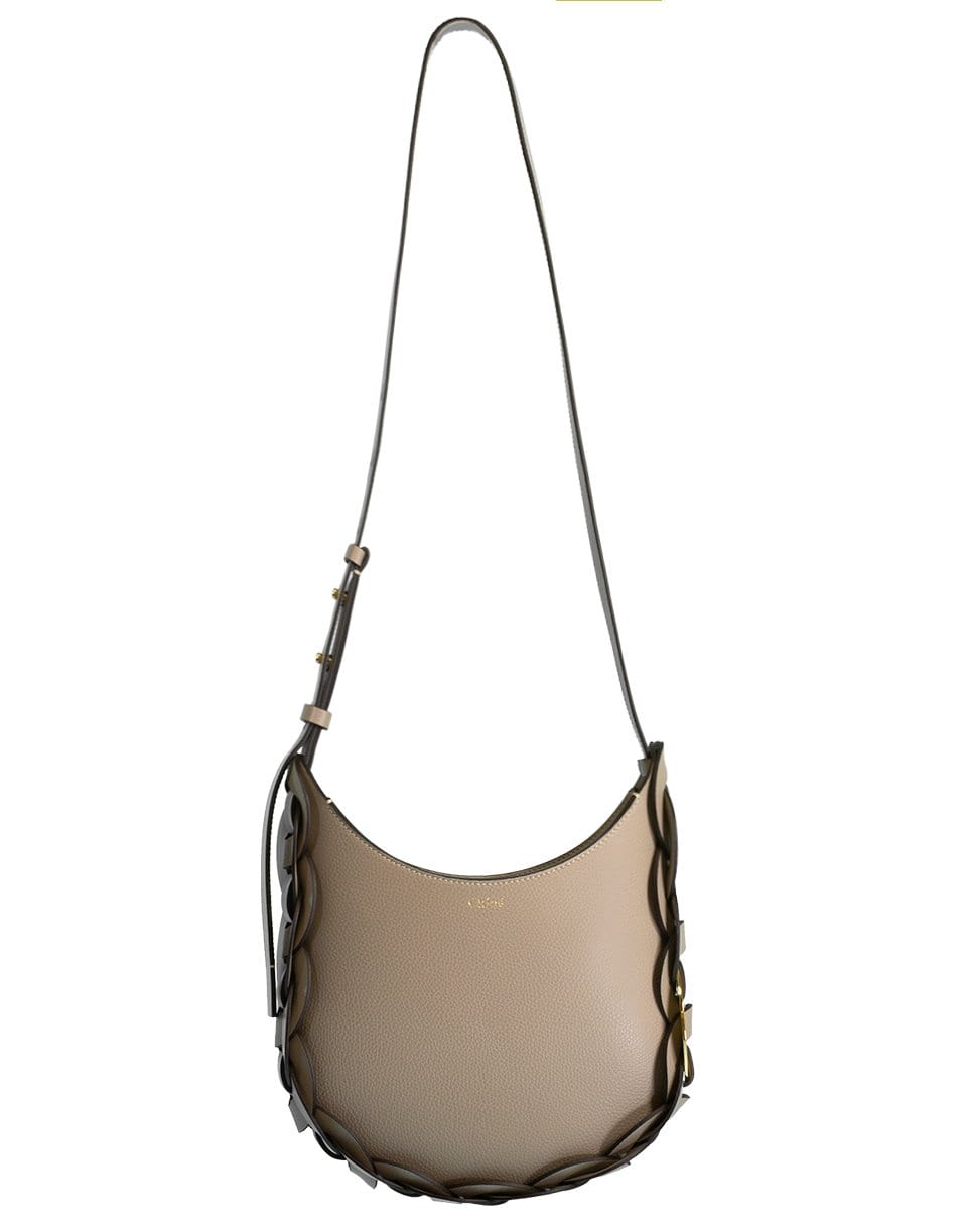 CHLOÉ-Grey Darryl Small Hobo Bag-GREY
