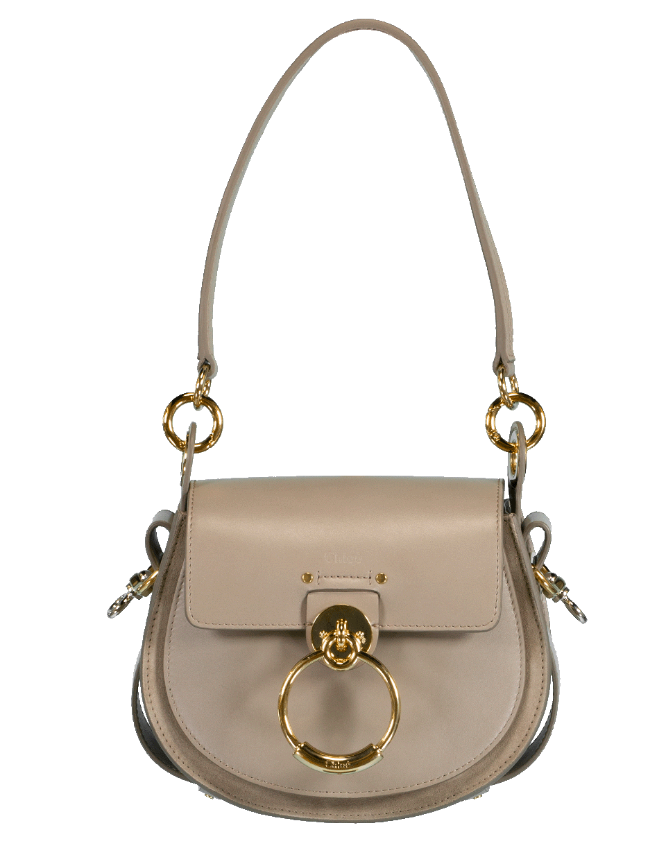 CHLOÉ-Tess Shoulder Bag-GREY