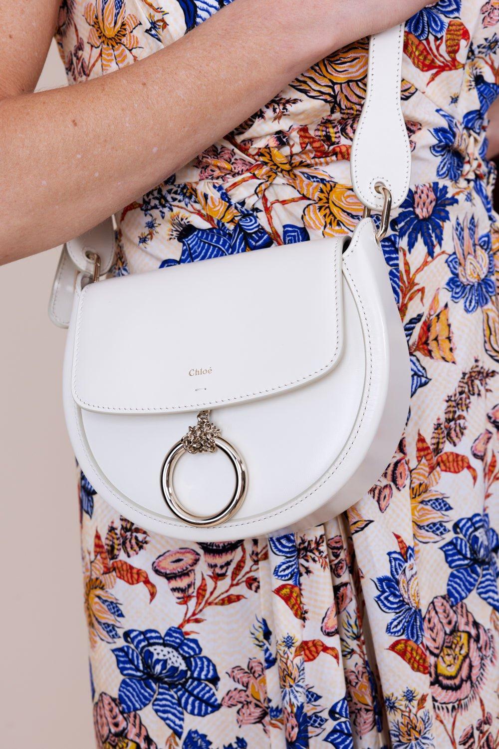 CHLOÉ-Small Arlene Bag - Misty Ivory-MISTIVRY