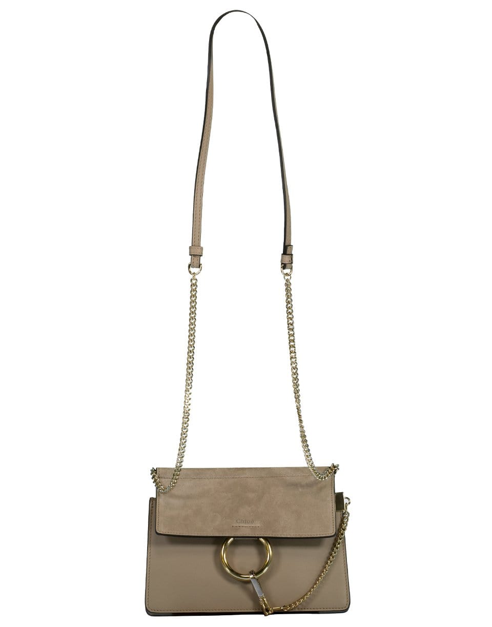 CHLOÉ-Faye Mini Shoulder Bag-MTTYGREY