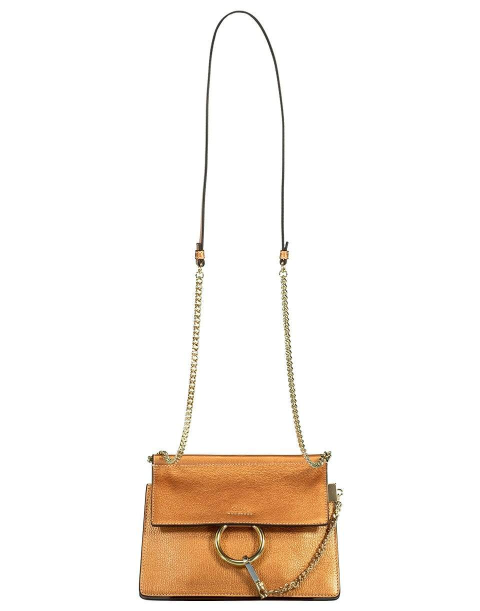 CHLOÉ-Rose Gold Faye Shoulder Bag-ROSE GOLD