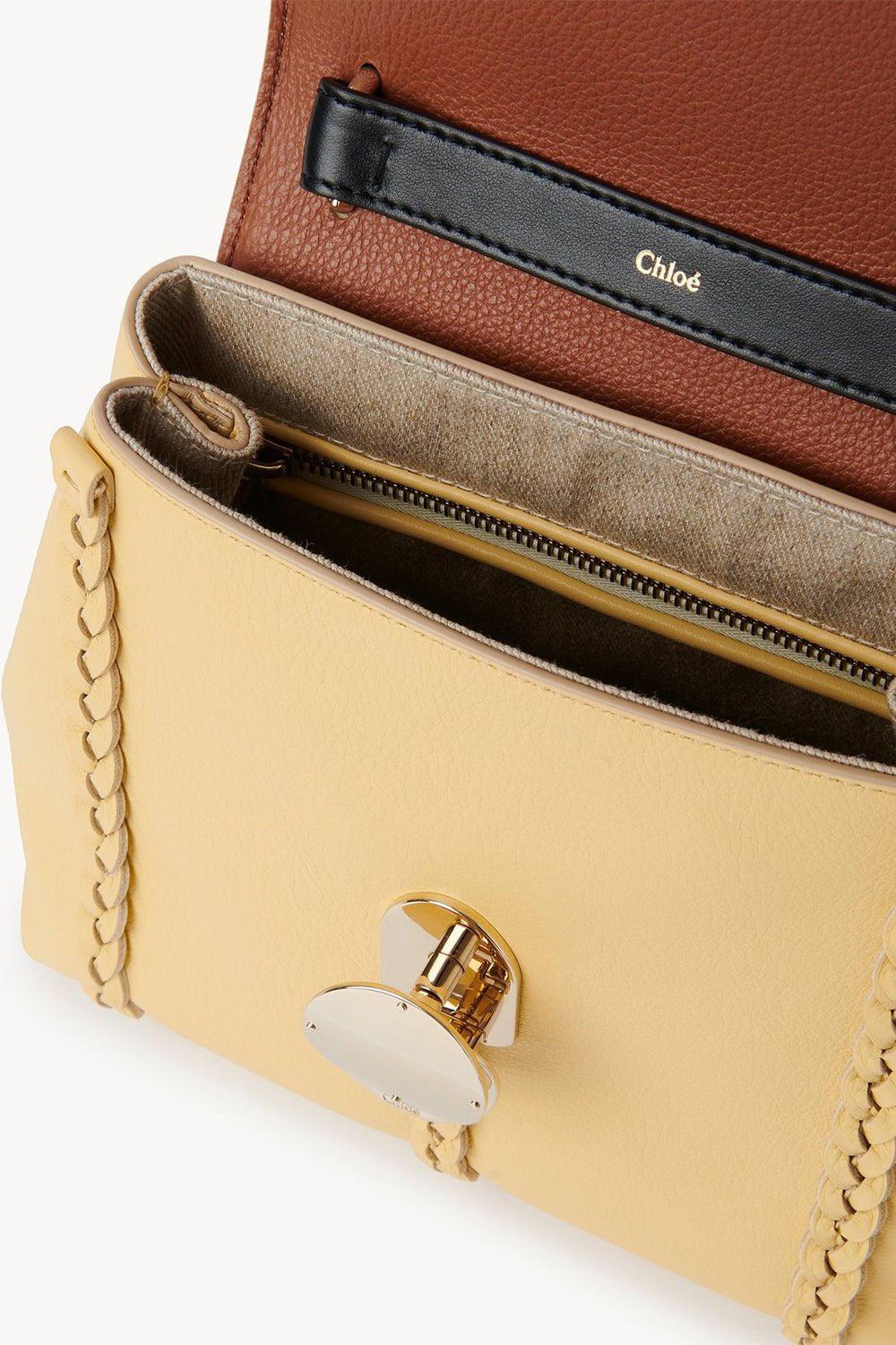 CHLOÉ-Small Penelope Shoulder Bag- Soft Yellow-SOFTYELL