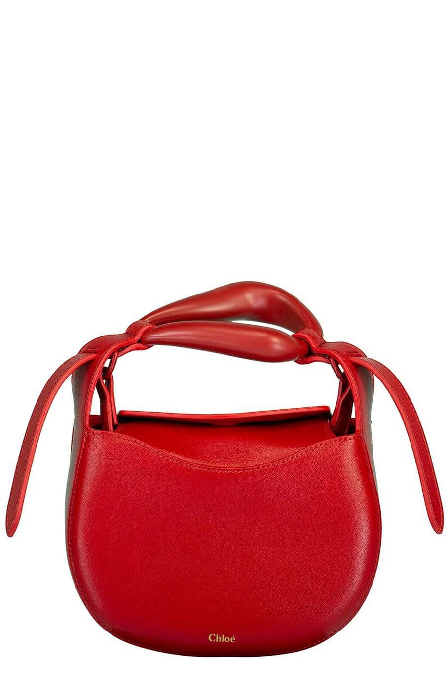 CHLOÉ-Red Crush Kiss Small Purse-RED