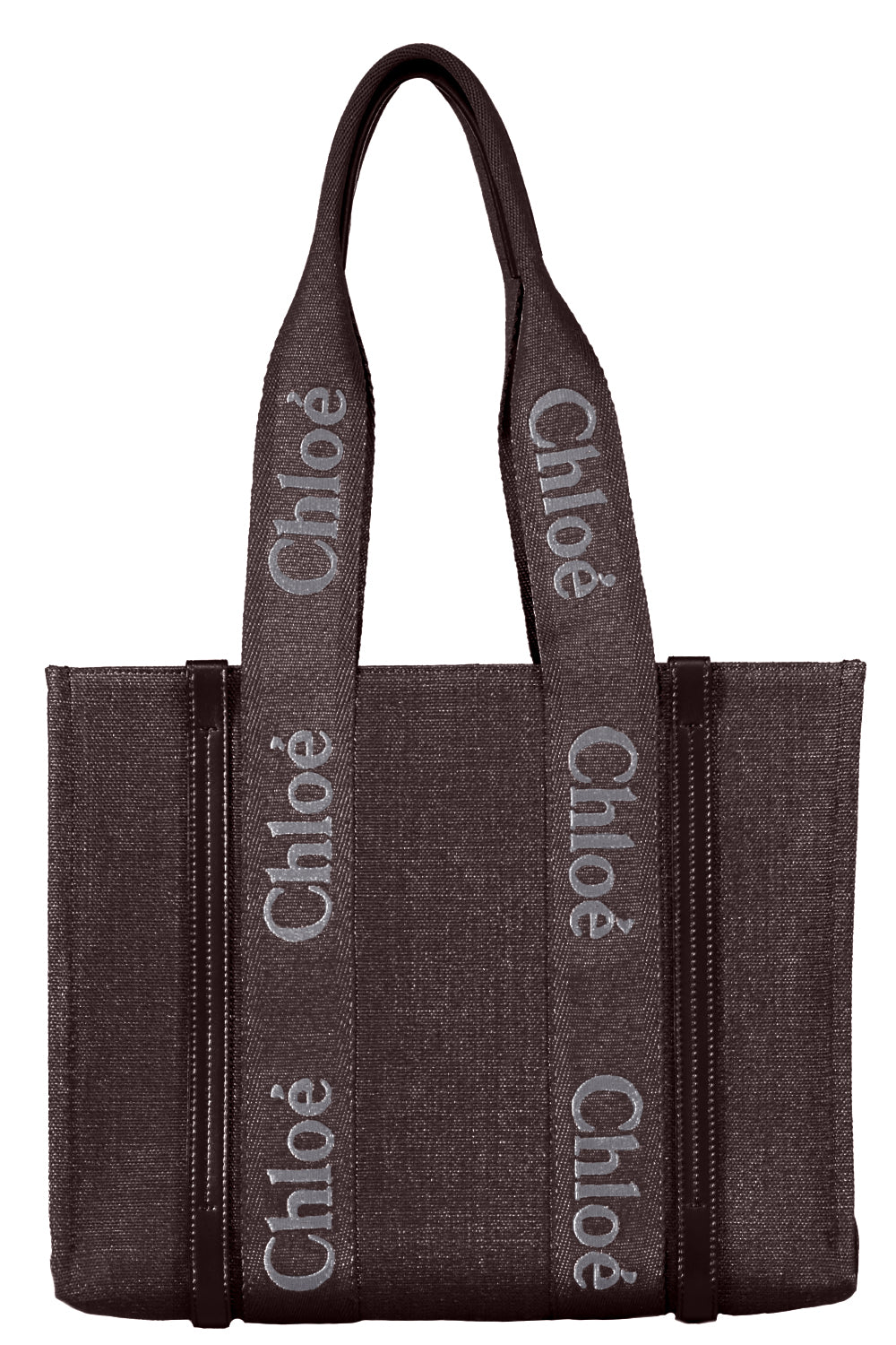 Medium Woody Tote Bag - Kohl Brown-KOHL BRN-HANDBAGTOTES-CHLOÉ
