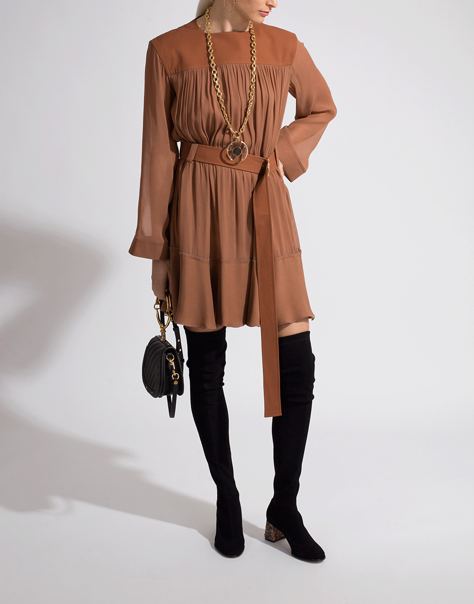CHLOÉ-Terry Medallion Necklace-GOLD