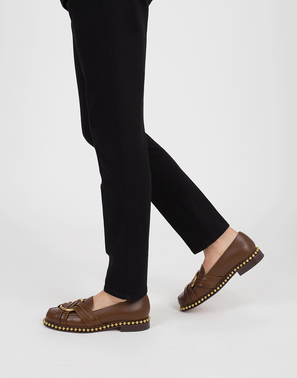 CHLOÉ-Sawyer Studded Loafer-
