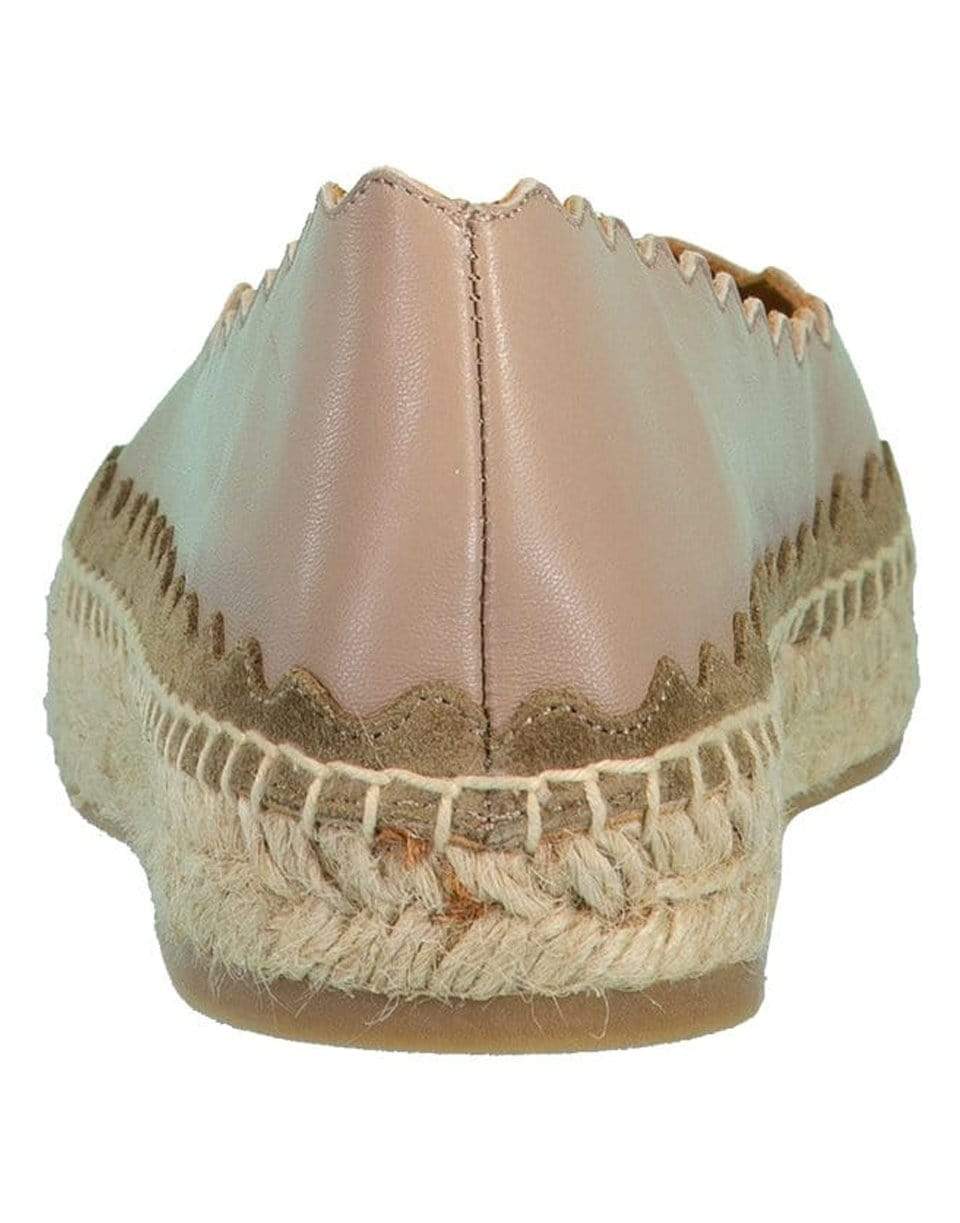 CHLOÉ-Dark Greige Lauren Flat Espadrille-