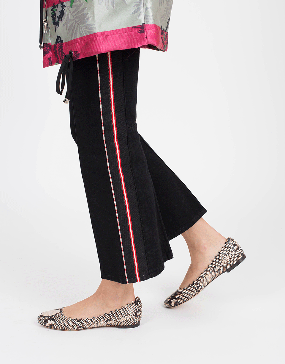 CHLOÉ-Lauren Snake Shoe-