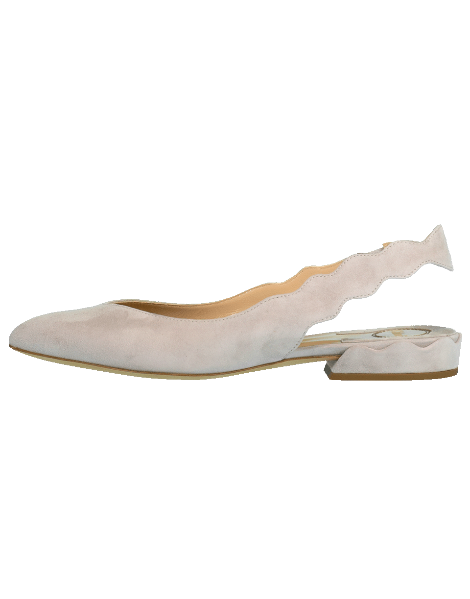 CHLOÉ-Laurena Suede Slingback-