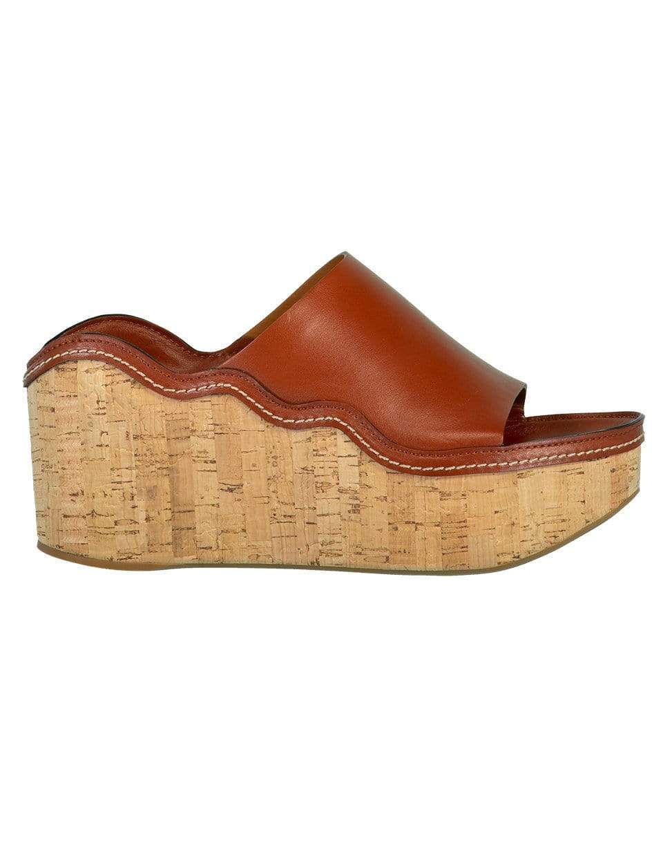 CHLOÉ-Ingrid Slip-On Wedge Mule-