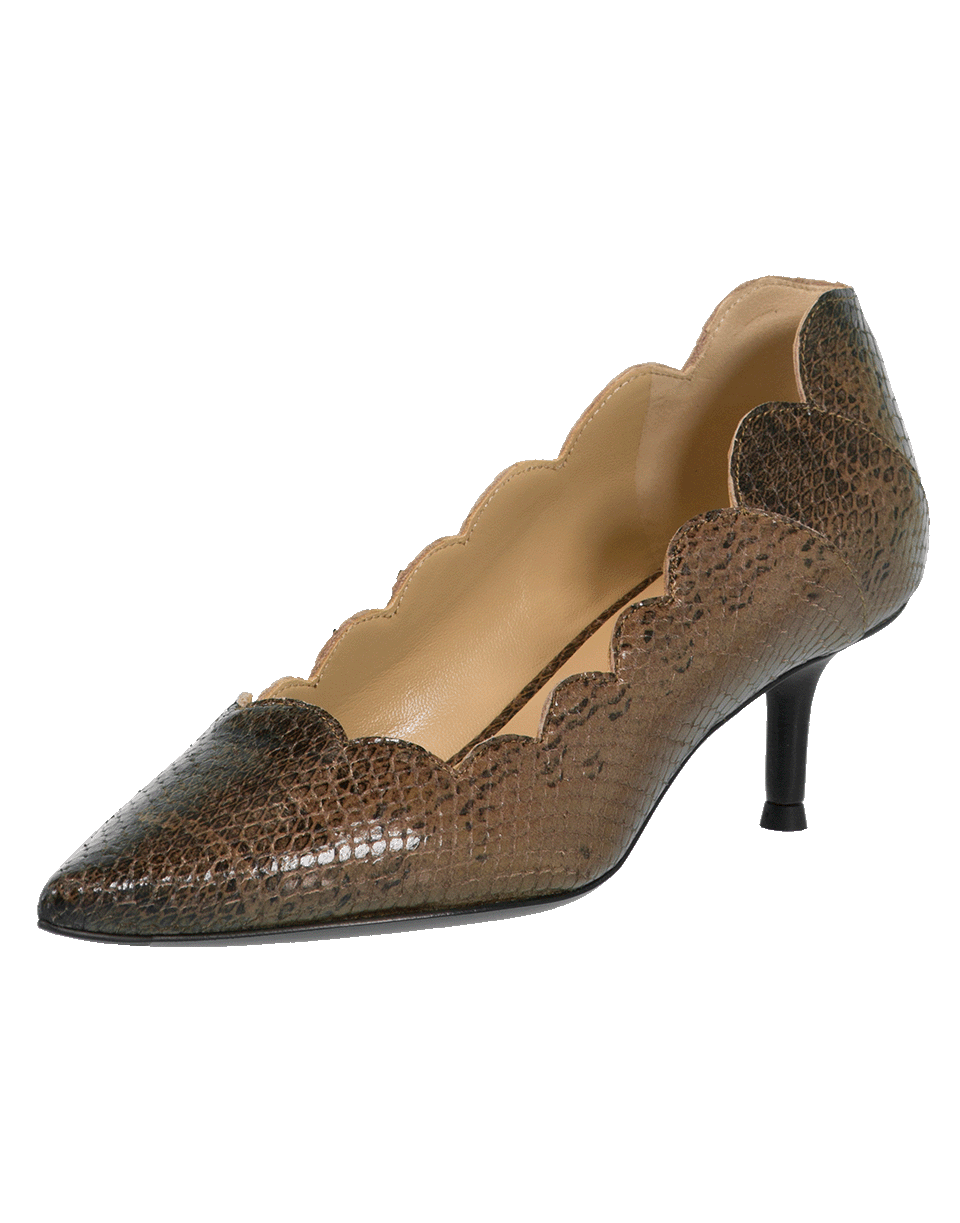 CHLOÉ-Pointy Lauren Printed Pump-