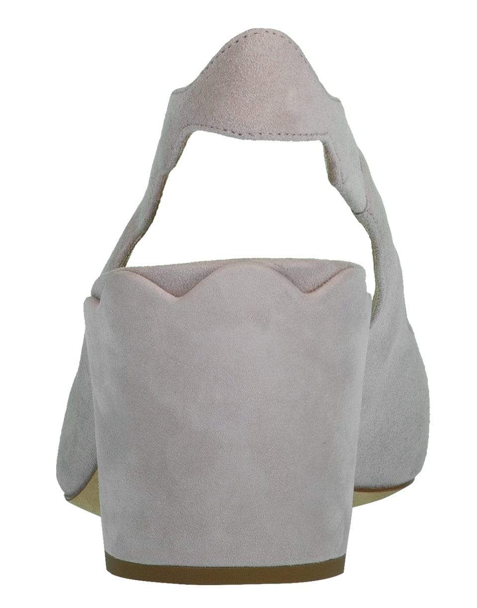 CHLOÉ-Laurena Scalloped Slingback Pump-