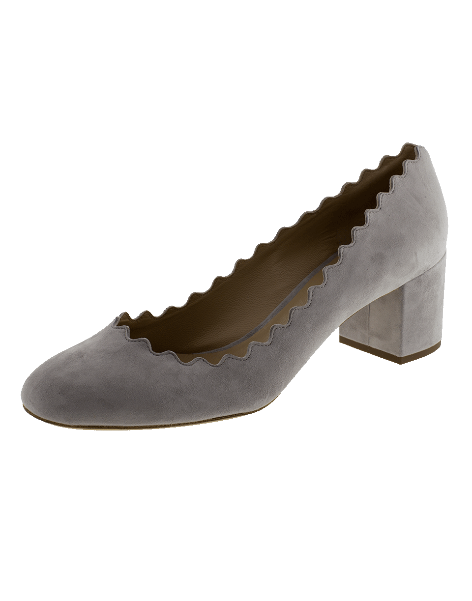 CHLOÉ-Lauren Scallop Pump-