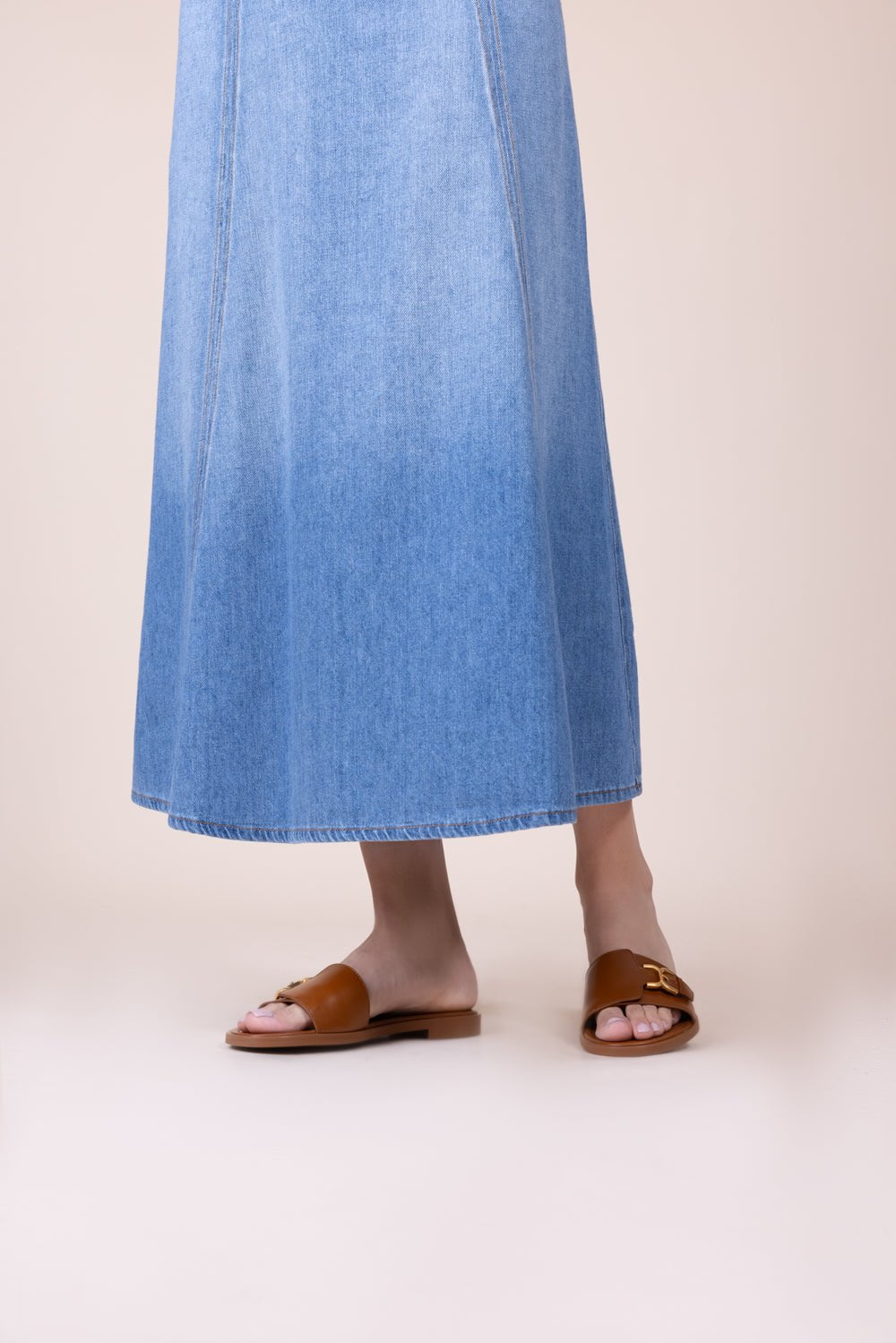CHLOÉ-Marcie Slide - Caramello-