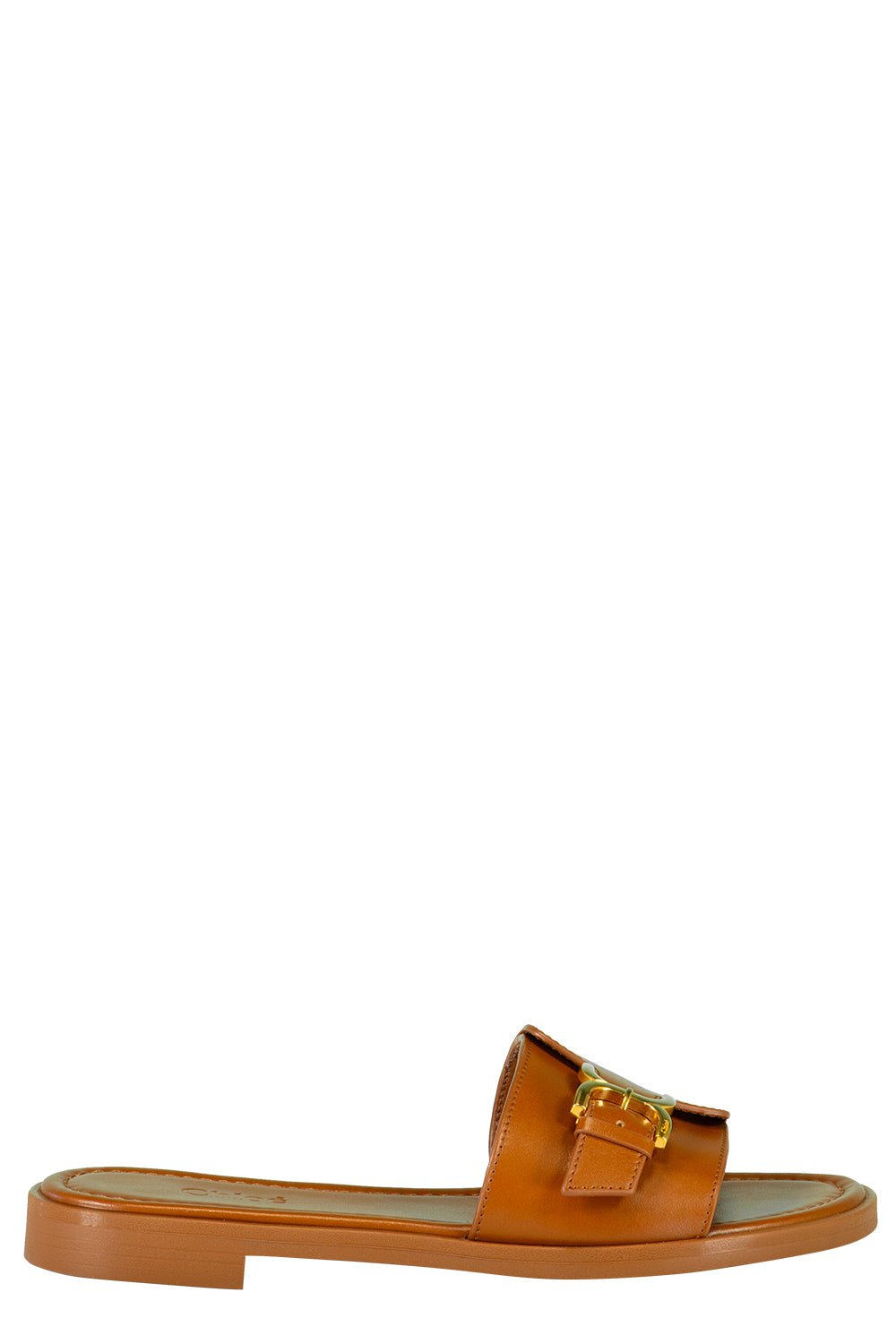 CHLOÉ-Marcie Slide - Caramello-