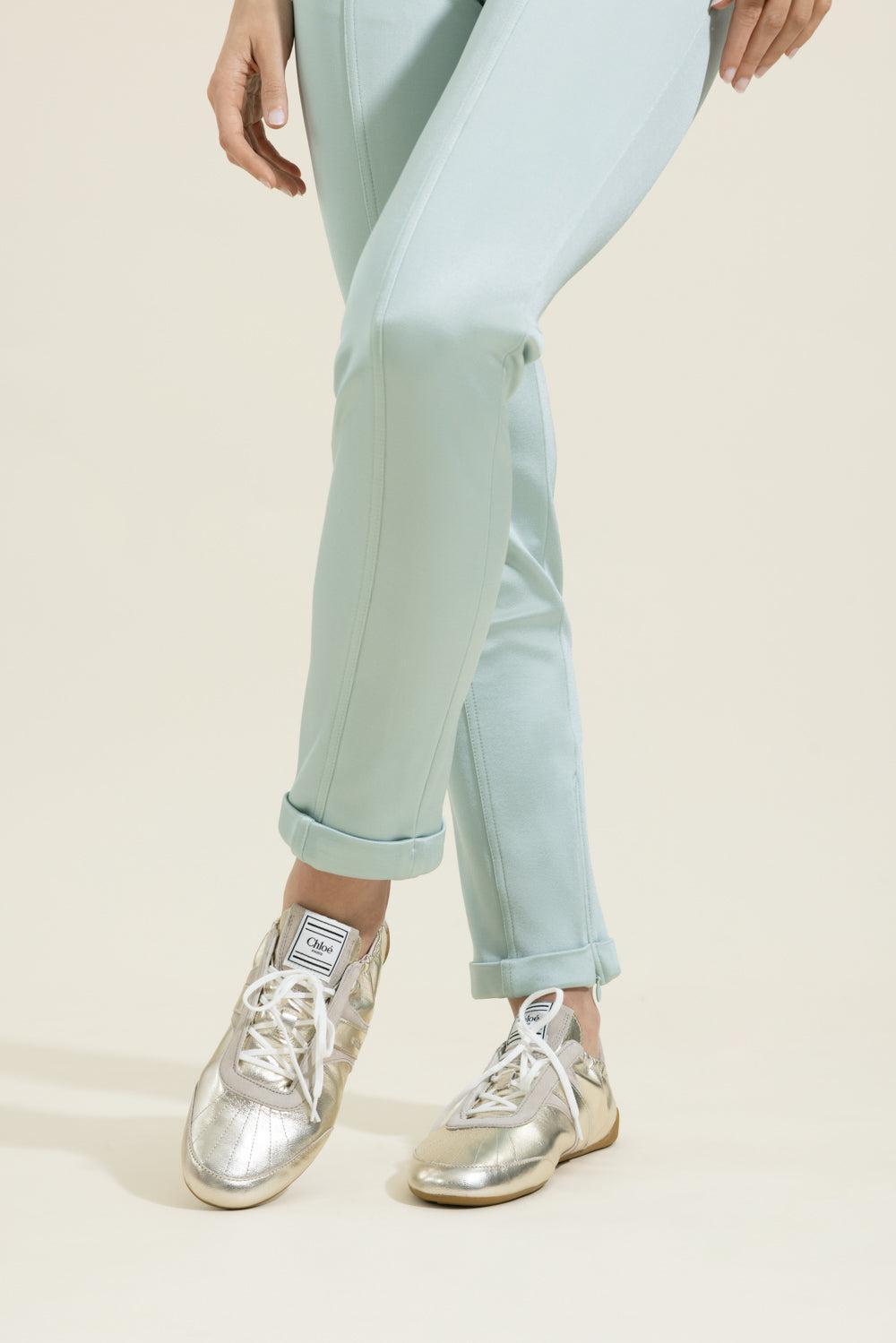 Chloe Kick Sneaker - Palladium-GOLD-36-SHOESNEAKER-CHLOÉ