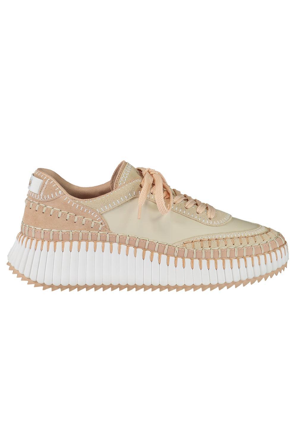 Nama Sneaker - Blushy Grey-GREY-36-SHOESNEAKER-CHLOÉ