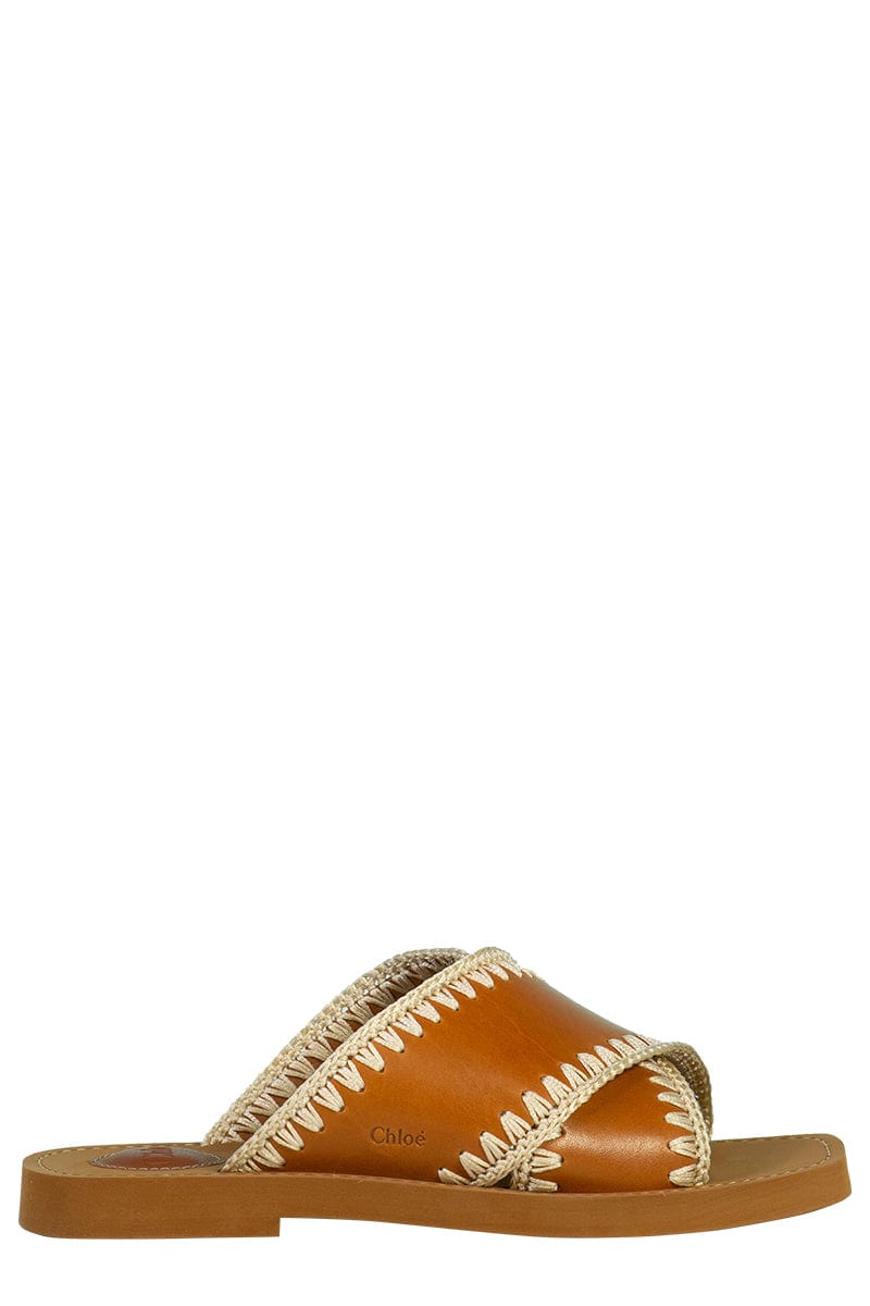 CHLOÉ-Woody Sandal-