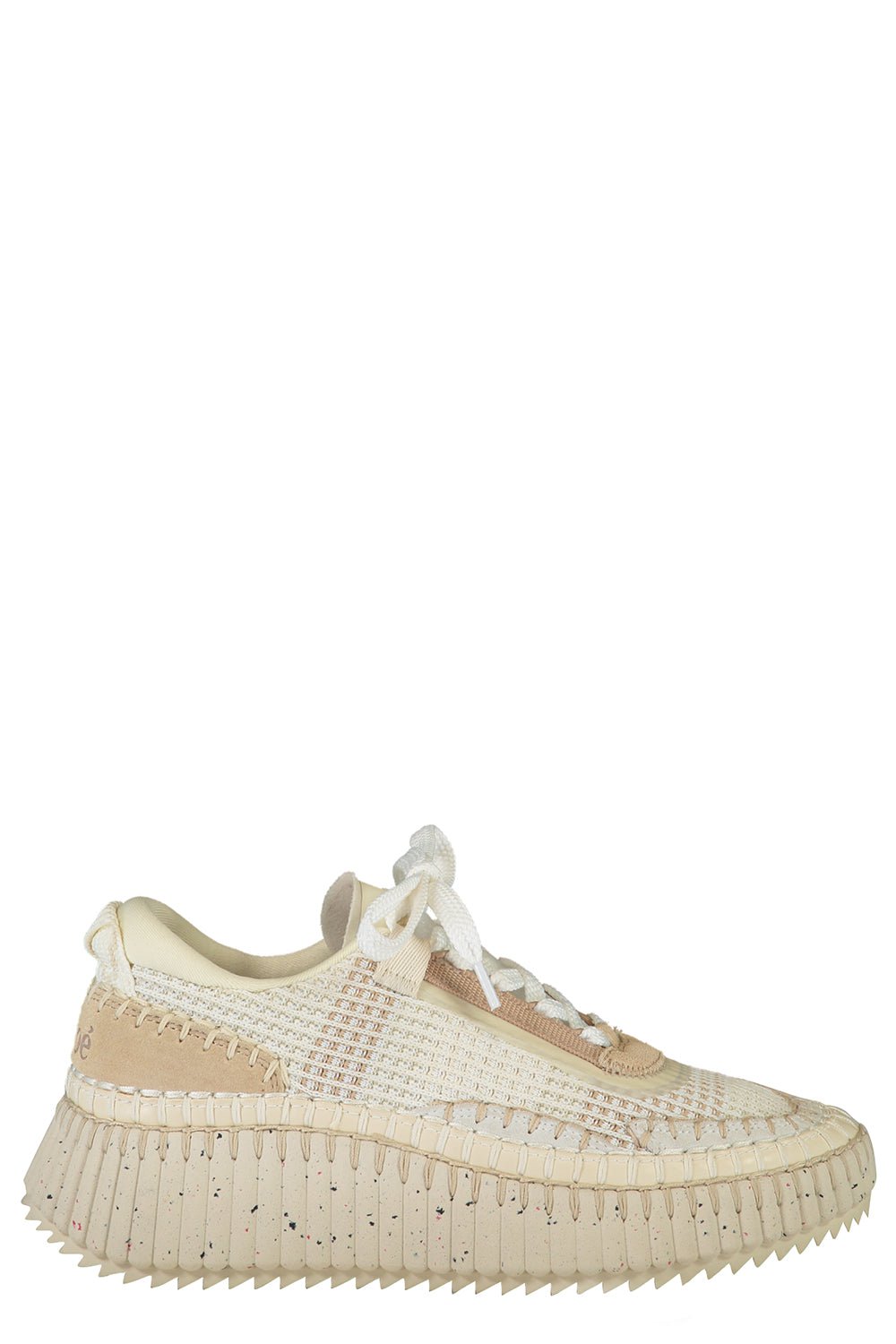 CHLOÉ-Nama Sneaker - Pearl Beige-