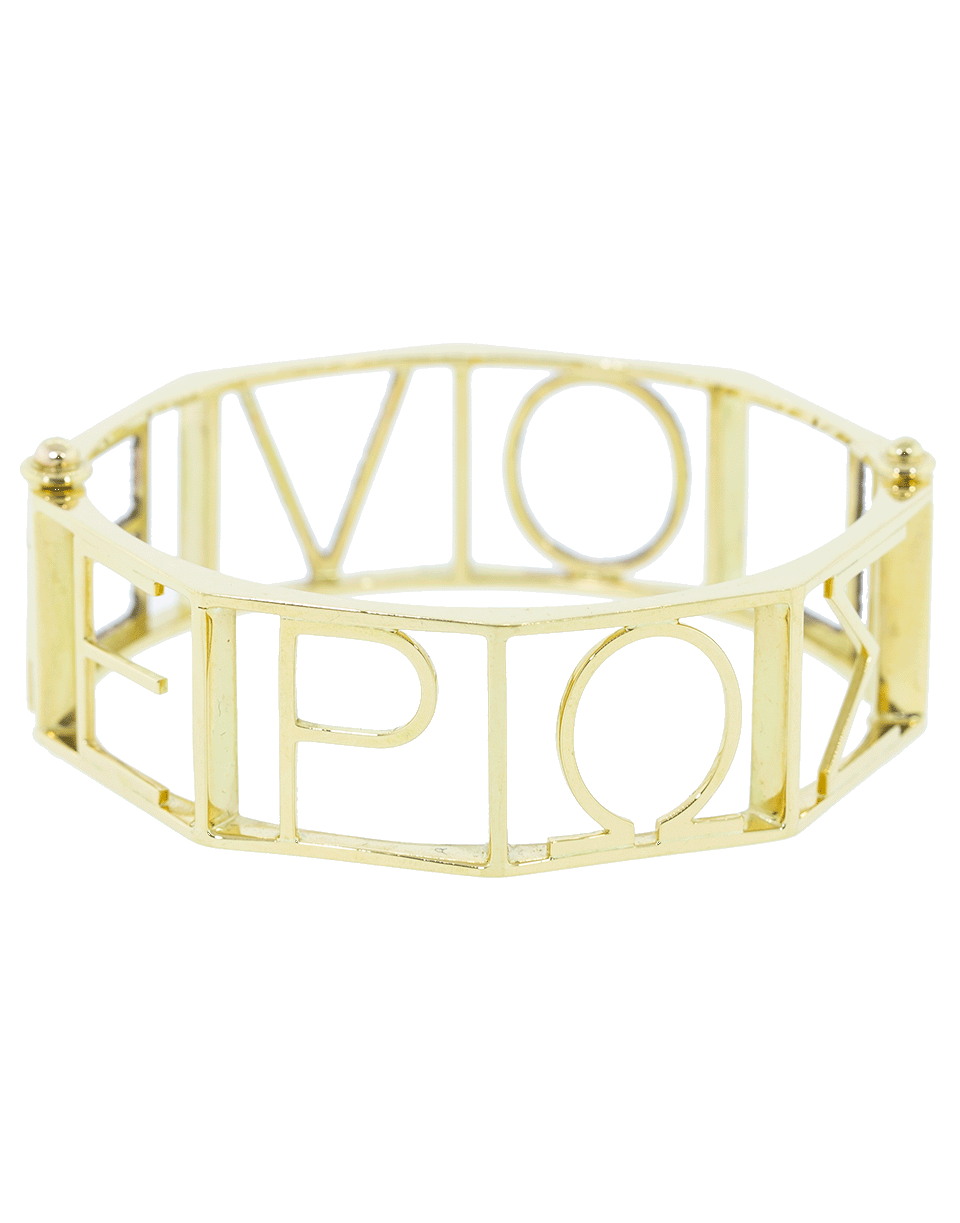 CHRISTINA ALEXIOU-Diamond Love Bracelet-YELLOW GOLD