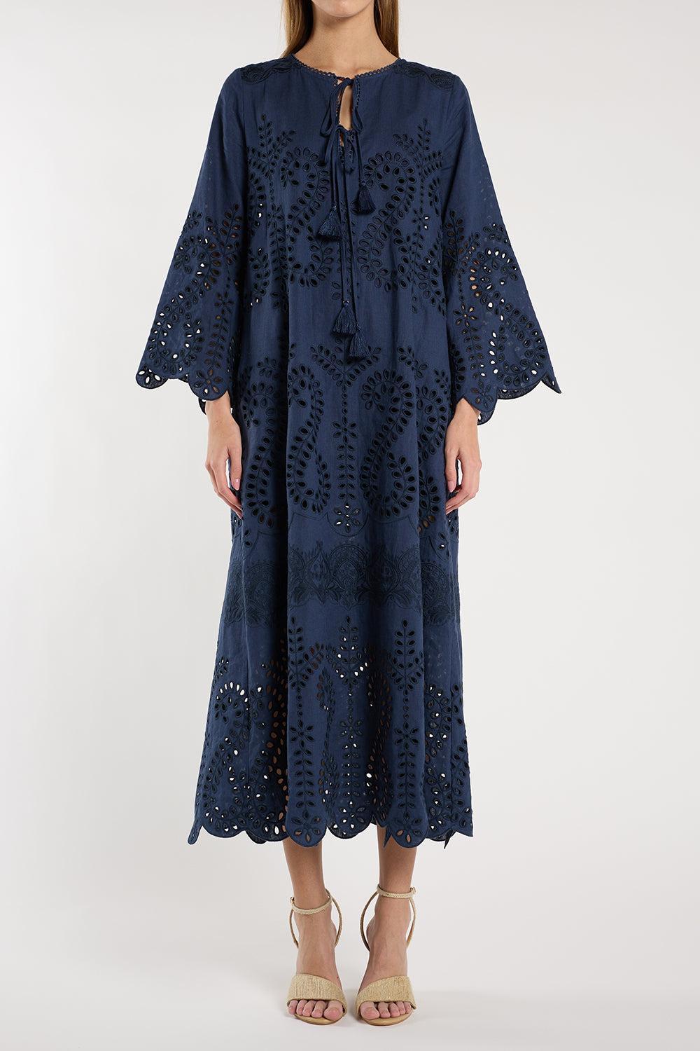 Norah Dress-BLUE-XS-CLOTHINGDRESSCASUAL-CHRISTY LYNN