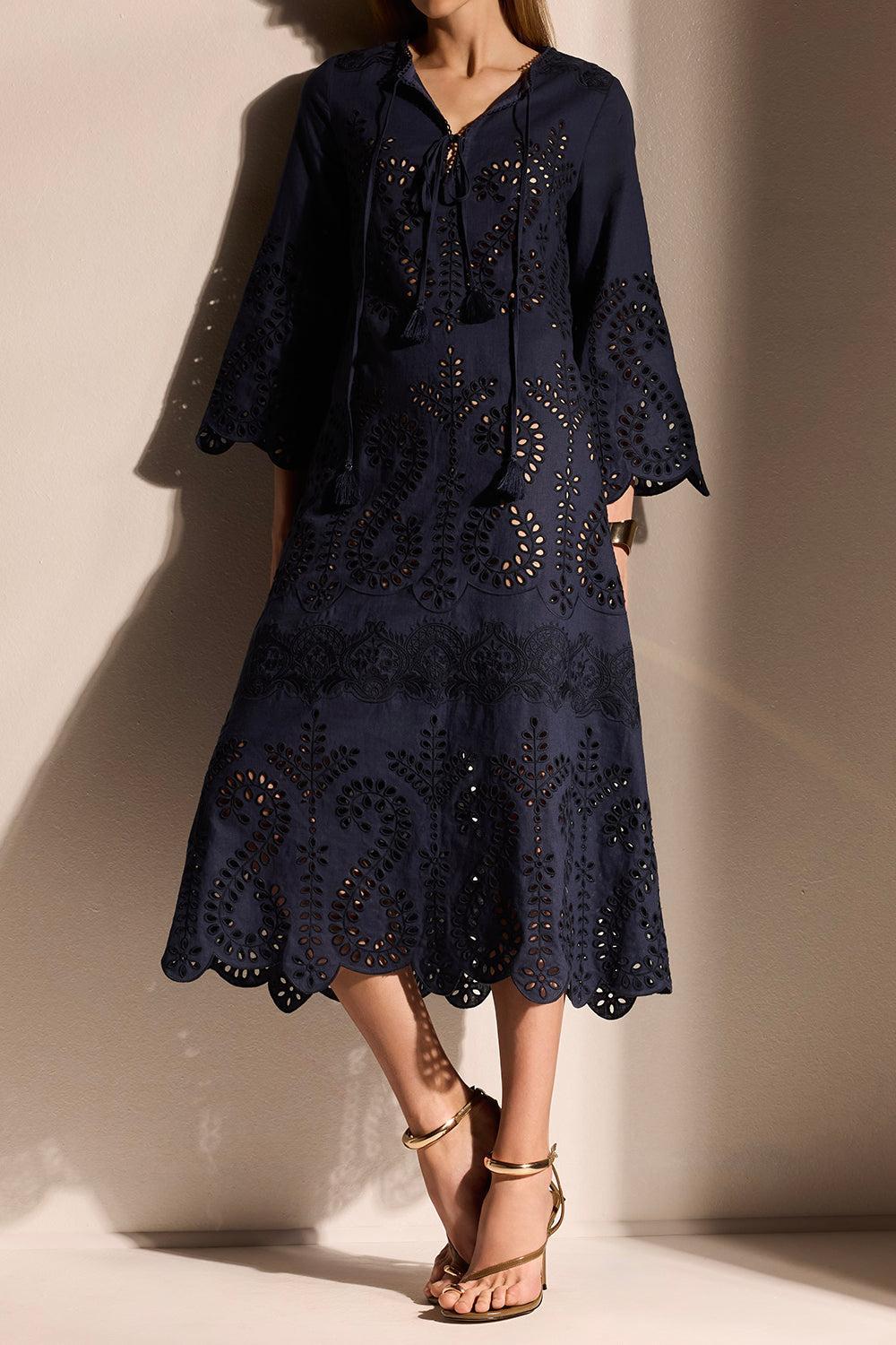 Norah Dress-BLUE-XS-CLOTHINGDRESSCASUAL-CHRISTY LYNN