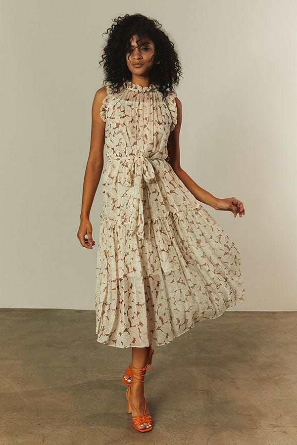CHRISTY LYNN-Gemma Dress - Gold Leaf-
