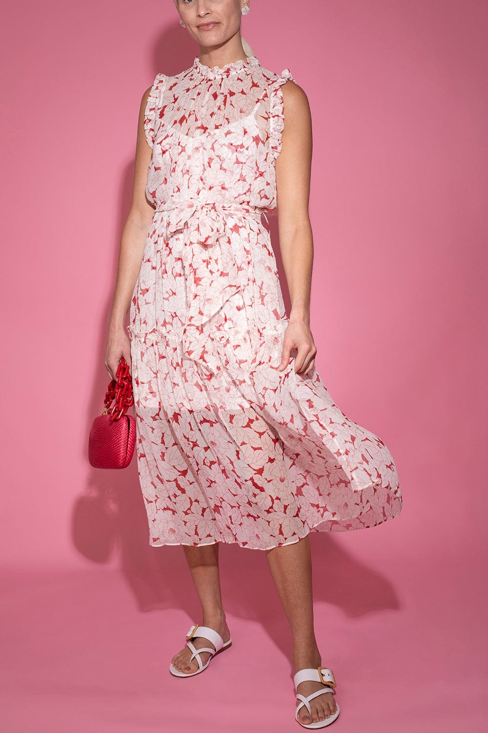 CHRISTY LYNN-Gemma Dress - Red Leaf-