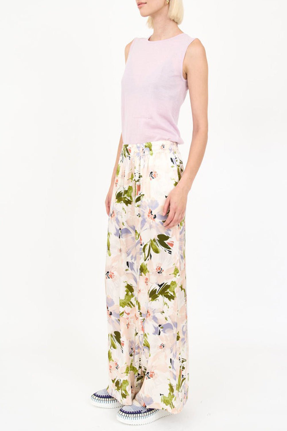 CHRISTY LYNN-Jade Pant - Lilac Floral-LILAC