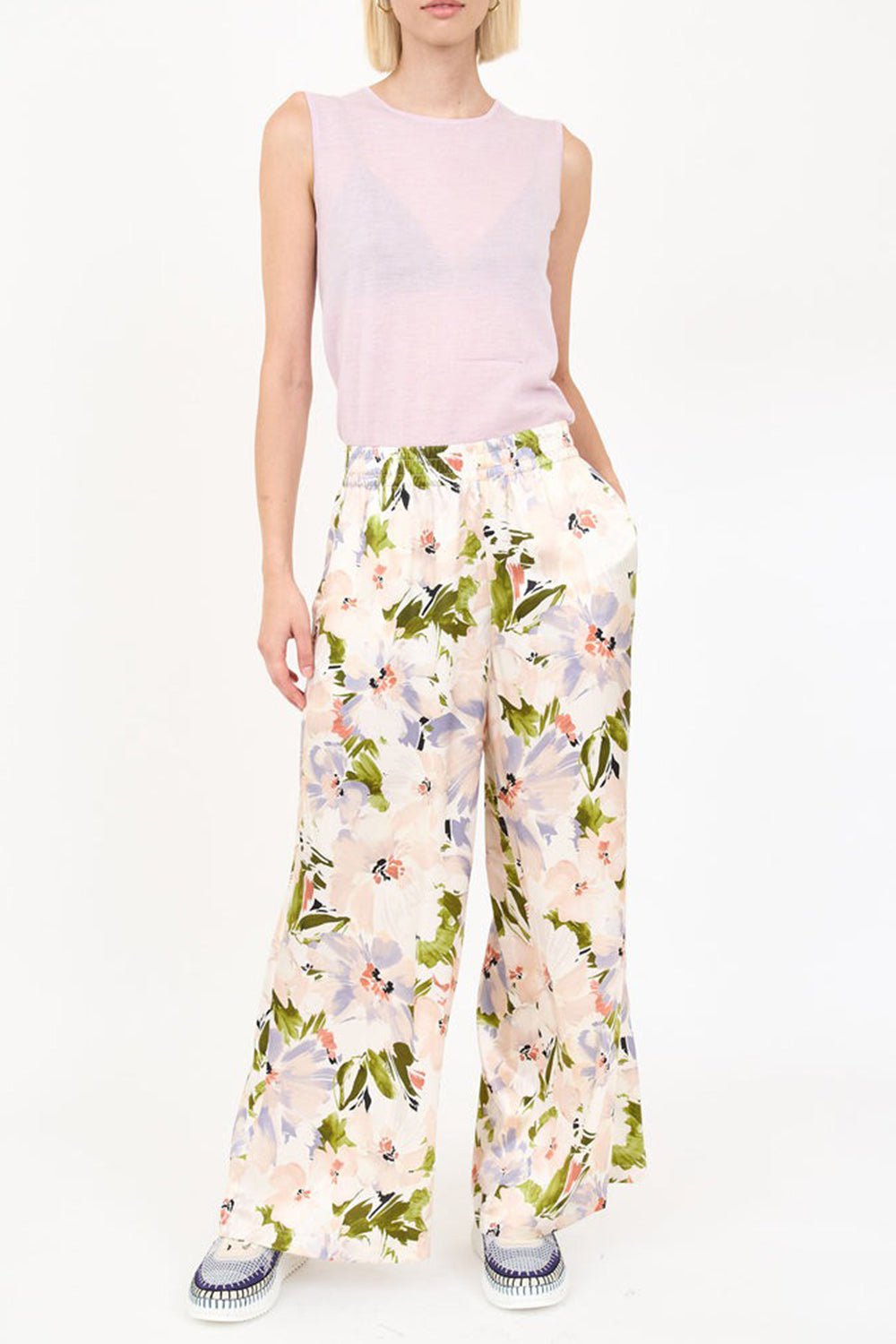 CHRISTY LYNN-Jade Pant - Lilac Floral-LILAC