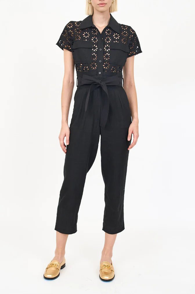 CHRISTY LYNN-Chase Jumpsuit - Black-