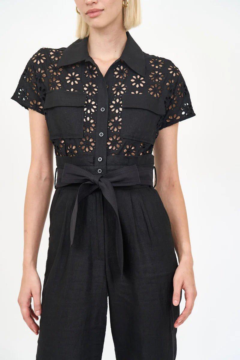 CHRISTY LYNN-Chase Jumpsuit - Black-