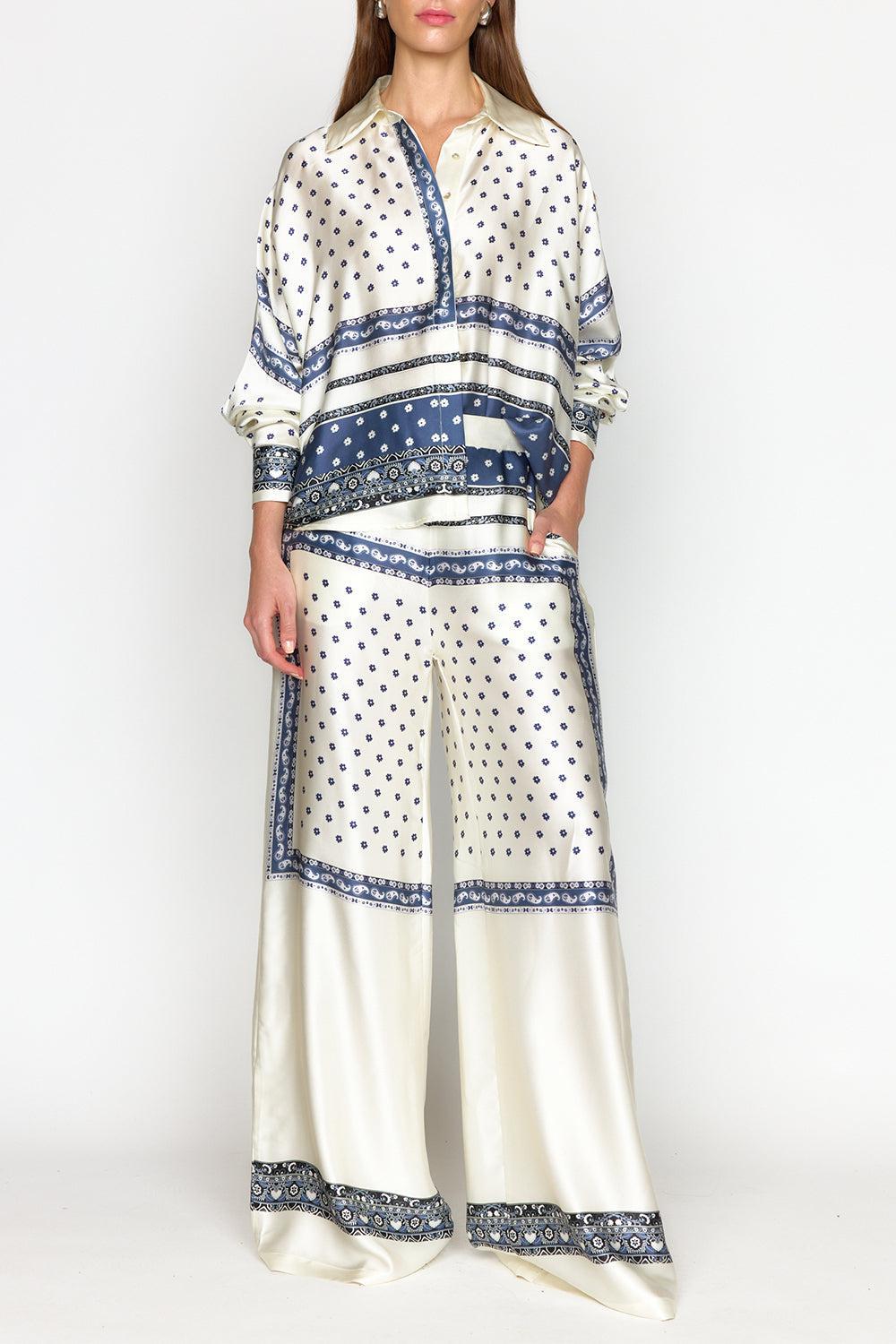 Marta Pant - Slate Tile-SLATETIL-XS-CLOTHINGPANTWIDE LEG-CHRISTY LYNN