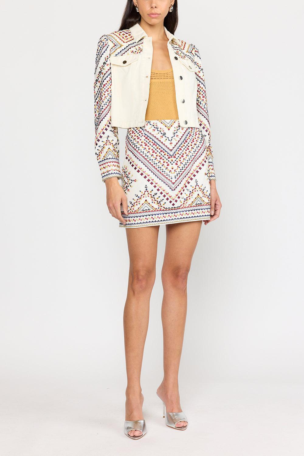 Kairi Skirt-ECRUMOSC-2-CLOTHINGSKIRTMINI-CHRISTY LYNN