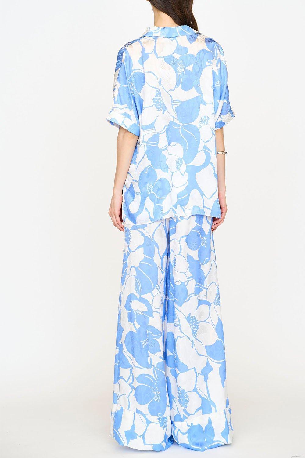 CHRISTY LYNN-James Top - Chelsea Blue Floral-