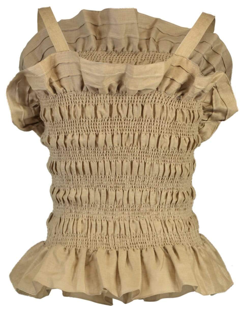 CHRISTY LYNN-Tulipe Top - Khaki-