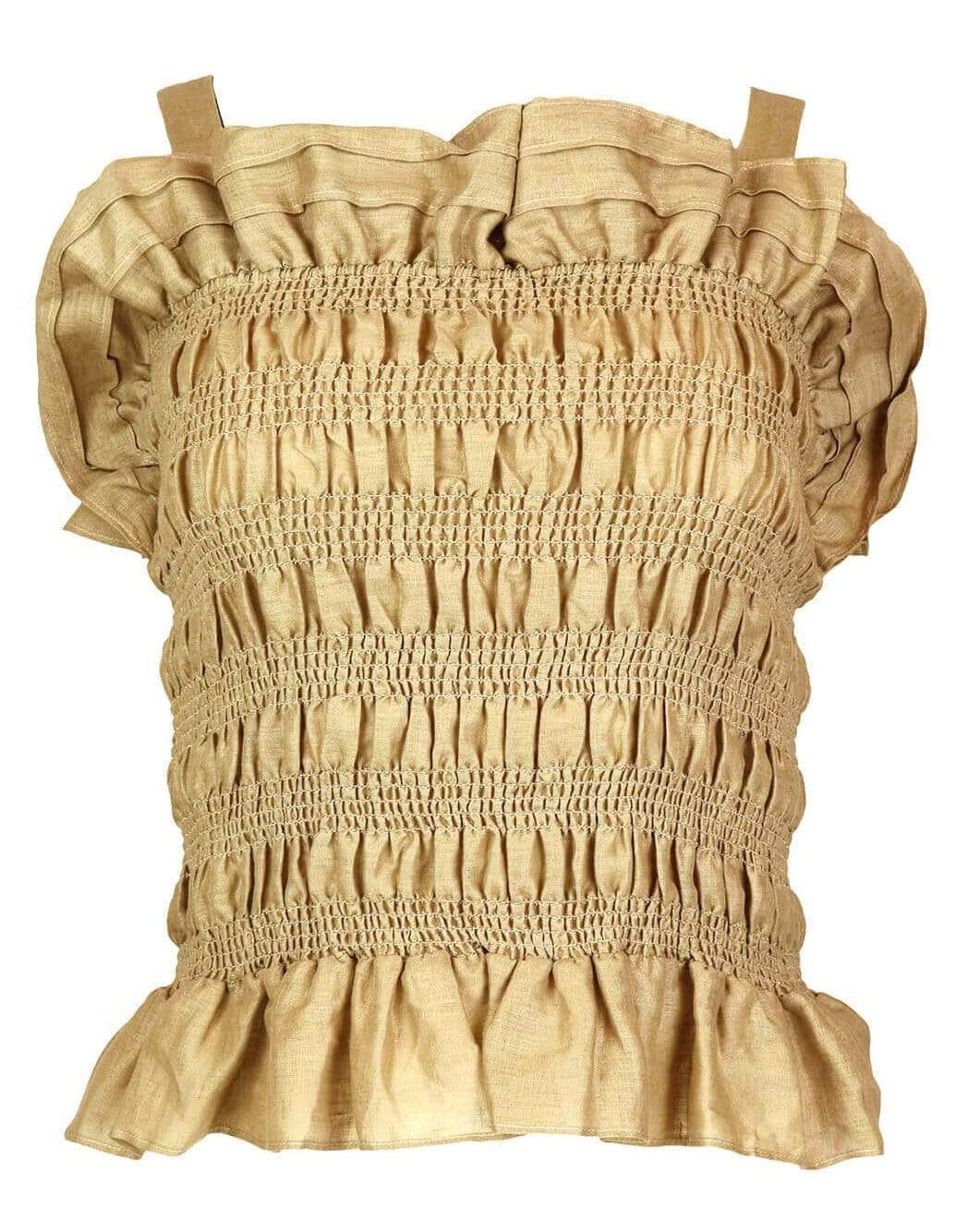 CHRISTY LYNN-Tulipe Top - Khaki-